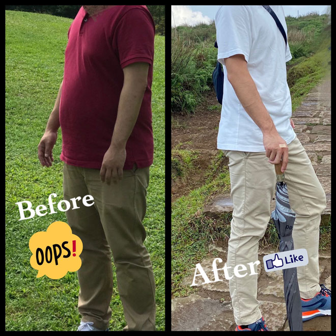 我喜歡瘦下來的感覺